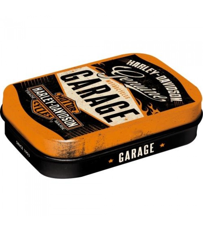 Мятные драже в коробочке Nostalgic-Art "Harley-Davidson Garage" (81324)